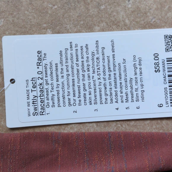 Swiftly Tech Racerback Tank Top 2.0 Race Length - Picture 3 of 7